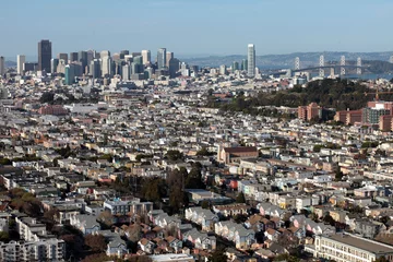 Fototapeten San Francisco from above © dschreiber29