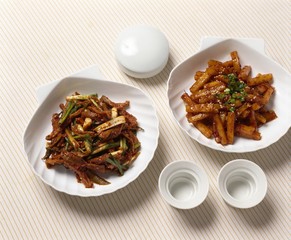 한국의 다양한 반찬