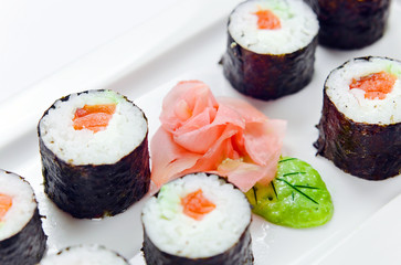 Salmon rolls