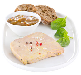 Repas de fêtes Foie gras