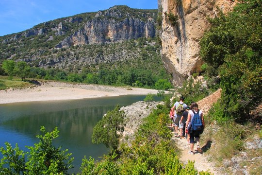 Gorges de l'Ard&egrave;che, France