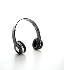 Headphone isolated on white