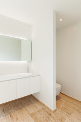 Fototapeta na wymiar nice modern bathroom, sink view