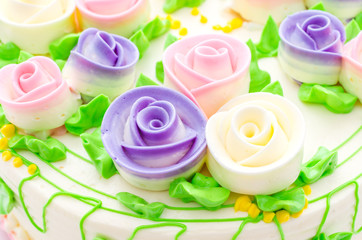 Flower cakes