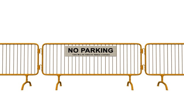 barrier construction site