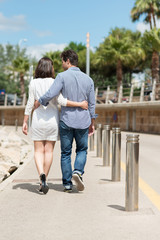 junges paar im urlaub