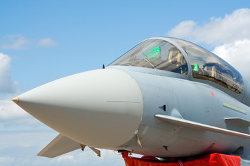 Fototapeta na wymiar Eurofighter jetplane