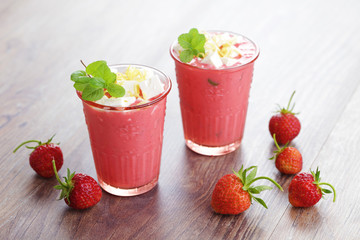 strawberry shake