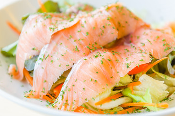 Smoked Salmon salad
