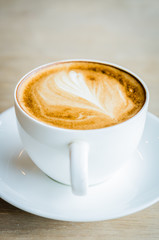 Latte coffee