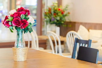 Vase flowers