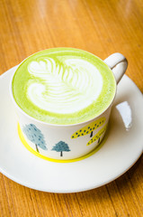Green tea latte