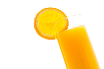 Orange juice glass