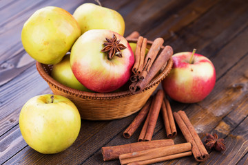 Apples and spices