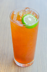 iced lemon tea