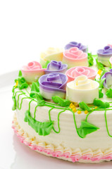 Flower cakes