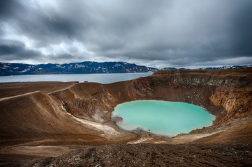 Oskjuvatn and Viti © Fyle