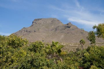 A mountain on South Tenerife