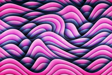 Unique Abstract Art Waves Background Design