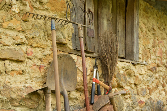 herramientas para el trabajo en el campo