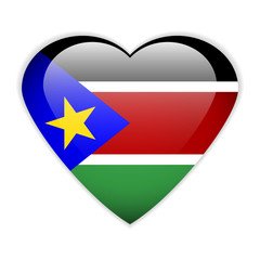 South Sudan flag button.