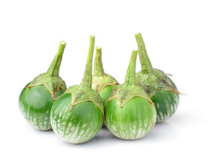 eggplant isolated on white background