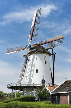 old mill in the dutch place Kloetinge