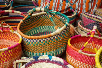 Ghanaian style basketry