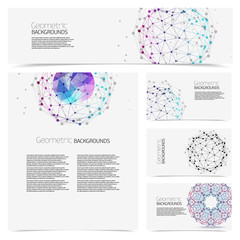 Corporate identity kit or business kit with artistic