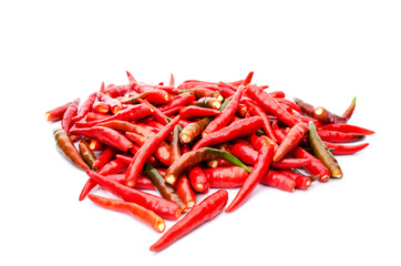 Hot red chili or chilli pepper