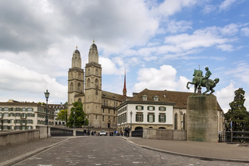 Grossmunster church, Zurich