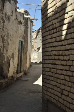 Fototapeta ブハラ路地裏、ウズベキスタン