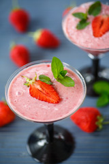 strawberry smoothie