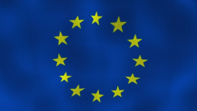 Europe Textile Flag, Background