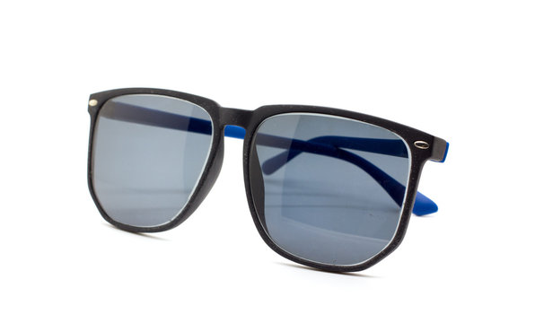 Sunglasses on white background