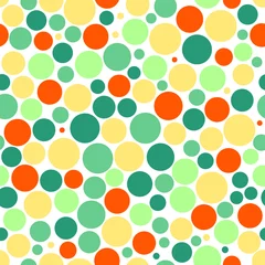  Seamless background with colorful dots © karandaev