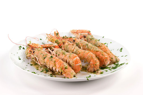 scampi alla busara