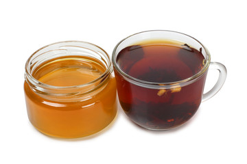 Honey and tea