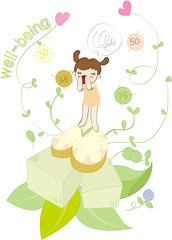 Illustration of wellness