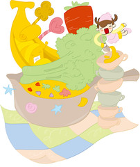 Illustration of wellness