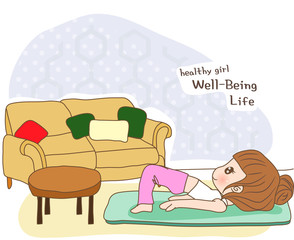 Illustration of wellness