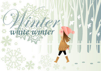 Illustration of winter