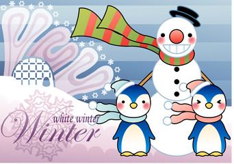 Illustration of winter