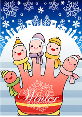 Illustration of winter