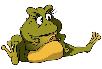 Sitting Frog