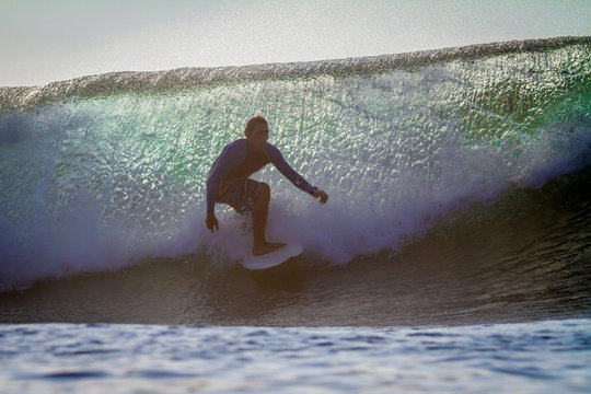 Surfing a Wave.