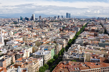 tejados de Madrid