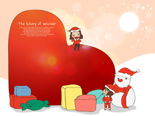 Illustration of winter