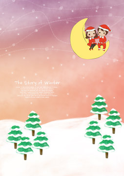 Illustration of winter