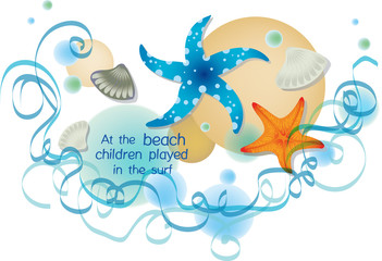 Illustration of summer